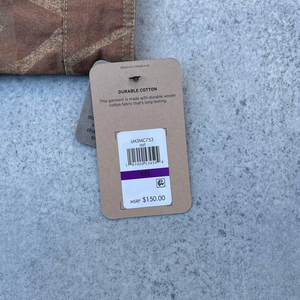 Levi's Aztec Style Pattern Pendleton Inspired Tan… - image 3